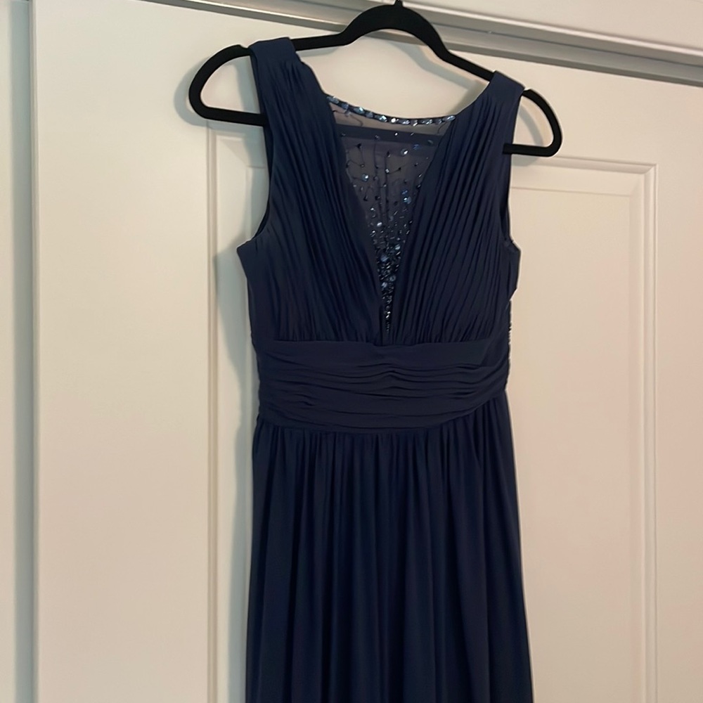 RSVP formal blue dress